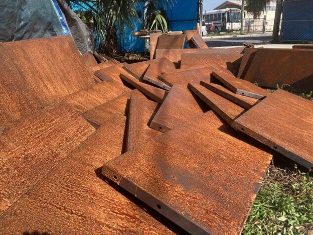Corten çelik ölçüleri