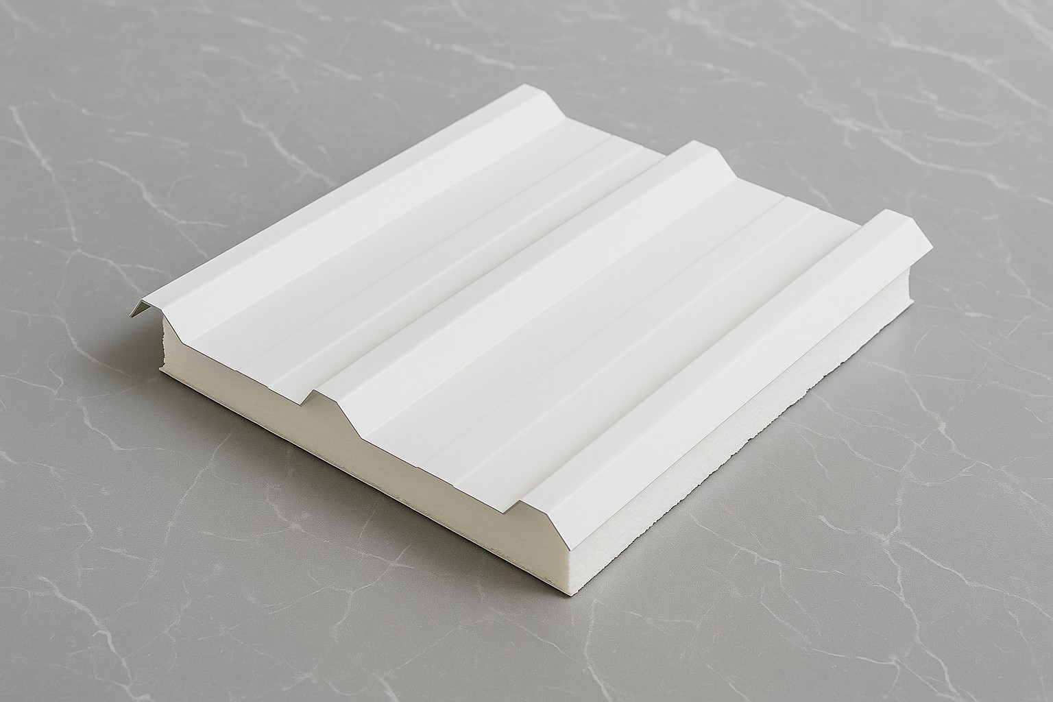 PU Sandviç Panel Beyaz Renk Seçenekleri